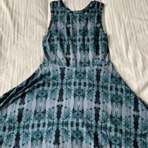 Tie dyed Vans dress